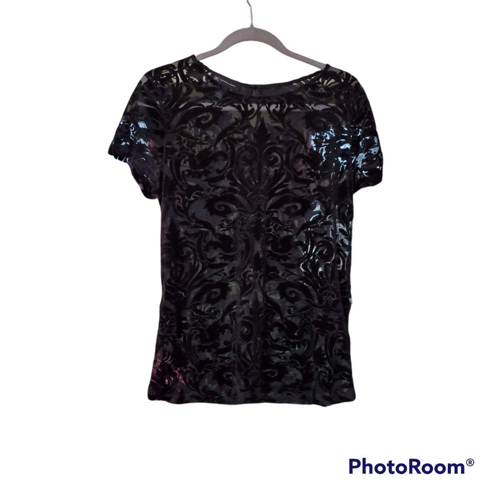 New With Tags INC Velvet Burnout Top